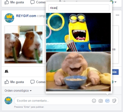 GIF en Facebook