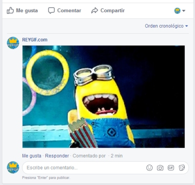 GIF en Facebook