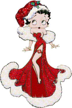 GIFs animados en Betty Boop En Navidad