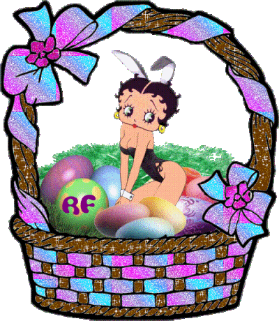 GIFs animados en Betty Boop En Pascua