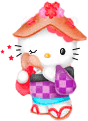 GIFs animados en Hello Kitty Japonesa