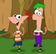 GIFs animados en Phineas Y Ferb