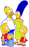 GIFs animados en Familia Simpson