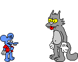 GIFs animados en Itchy And Scratchy