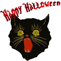 GIFs animados en Felicitaciones De Animales De Halloween