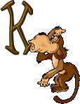 GIFs animados en Alfabeto De Monos