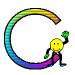 GIFs animados en Letras Smileys Colores