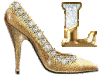 GIFs animados en Letras De Zapatos De Tacón De Oro