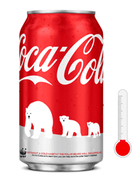 GIFs animados en Coca-cola