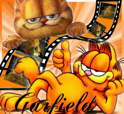 GIFs animados en Garfield, La Película