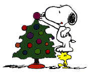 GIFs animados en Snoopy En Navidad