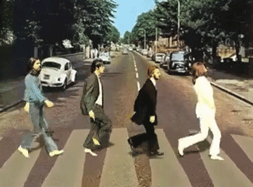 GIF animado (12316) Abbey road