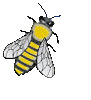 GIF animado (8137) Abeja