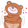 GIF animado (1806) Abrazo de oso