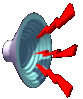 GIF animado (12496) Altavoz alarma