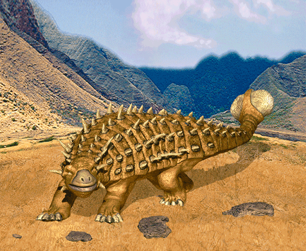 GIF animado (7511) Anquilosaurio