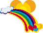 GIF animado (4475) Arcoiris gay