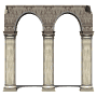 GIF animado (11609) Arcos con columnas
