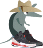 GIF animado (8717) Armadillo gorro zapatos