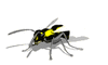 GIF animado (8188) Avispa