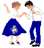 GIF animado (12483) Bailarines twist