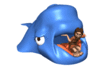 GIF animado (5756) Ballena hombre