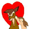 GIF animado (4222) Bambi enamorado