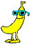 GIF animado (1071) Banana alegre