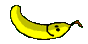 GIF animado (1075) Banana meciendose