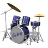 GIF animado (12806) Bateria musical