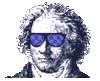 GIF animado (12986) Beethoven gafas sol