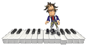GIF animado (12989) Beethoven teclas piano