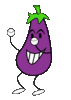 GIF animado (1570) Berenjena bailando