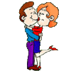 GIF animado (2631) Beso