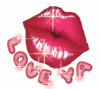 GIF animado (2605) Beso glitter