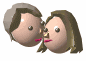 GIF animado (2668) Besos