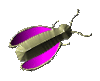 GIF animado (8226) Bicho con las alas color violeta