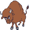 GIF animado (8738) Bisonte