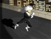 GIF animado (14415) Black cat