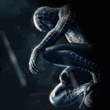 GIF animado (14525) Black spiderman