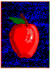 GIF animado (1139) Bocados manzana roja