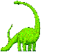 GIF animado (7535) Braquiosaurio verde