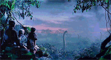 GIF animado (7539) Braquiosaurios parque jurasico