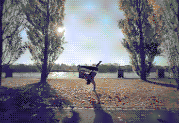 GIF animado (12443) Breakdance parque