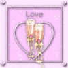 GIF animado (2936) Brindis amor