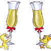 GIF animado (2748) Brindis boda