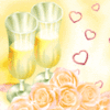 GIF animado (2749) Brindis boda