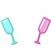 GIF animado (2752) Brindis boda