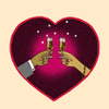 GIF animado (2939) Brindis romantico