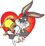 GIF animado (4225) Bugs lola bunnie romanticos
